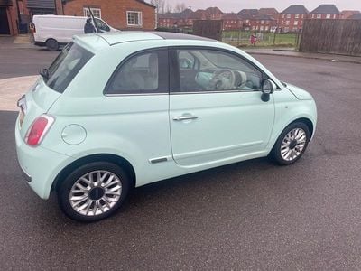 Used Fiat 500 Lounge 69 HP (50 kW) 2014 Green Hatchback