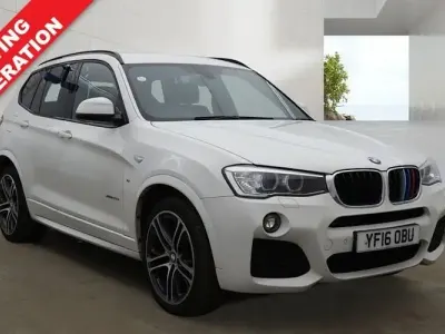 Used BMW X3 M Sport 190 HP (139 kW) 2016 White SUV