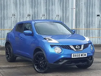 Used Nissan Juke Tekna 112 HP (82 kW) 2019 Blue SUV