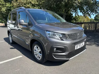 Used Peugeot Rifter Allure 100 HP (73 kW) 2020 Grey MPV