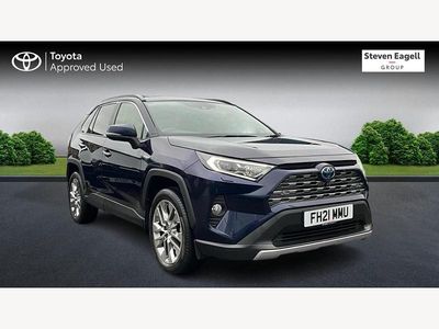 Blue Used 2021 Toyota RAV4 Estate | £27,999 (Fair price)