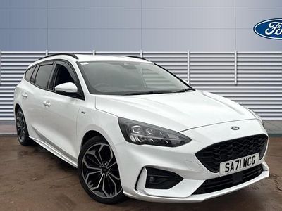 White Used 2020 Ford Focus ST-Line X Estate | £17,192 (A bit pricey)