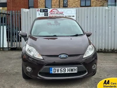 Second-hand Ford Fiesta Titanium 94 CP (69 kW) 2009 Roșu Hatchback