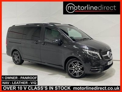 Grey Used 2022 Mercedes V300 AMG line MPV | £43,345 (Fair price)