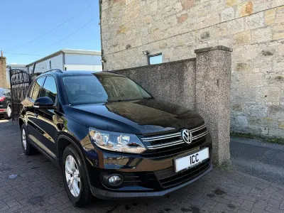 Used VW Tiguan S 110 HP (80 kW) 2014 Black SUV