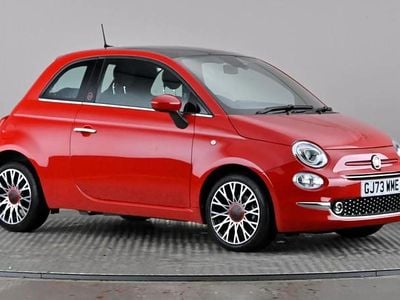 Red Used 2023 Fiat 500 Red Hatchback | £10,198 (Fair price)