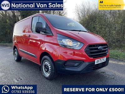 Red Used 2021 Ford Transit Custom S Van | £10,990 (Good price)