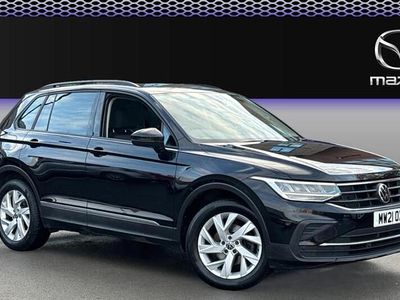 Black Used 2021 VW Tiguan Life SUV | £17,036 (Fair price)