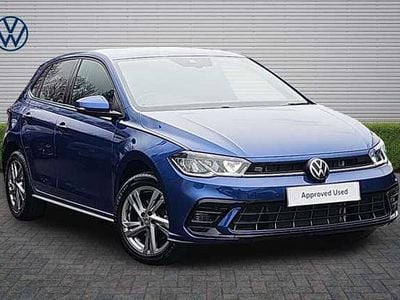 Used VW Polo R-line 115 HP (84 kW) 2025 Blue Hatchback