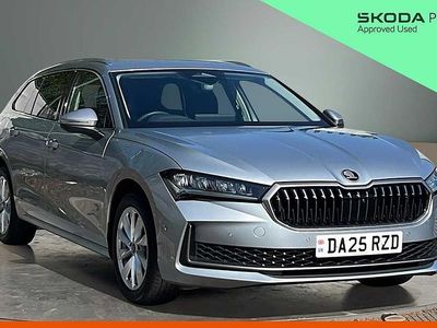 Used Skoda Superb SE Technology 150 HP (110 kW) 2025 Silver Estate
