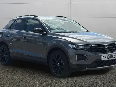 Used VW T-Roc Black Edition 150 HP (110 kW) 2021 Grey SUV