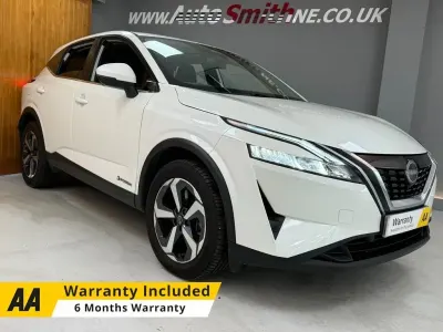 Used Nissan Qashqai N-Connecta 190 HP (139 kW) 2022 White SUV