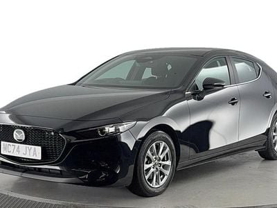 Black Used 2025 Mazda 3 Center-Line Hatchback | £17,140 (Fair price)