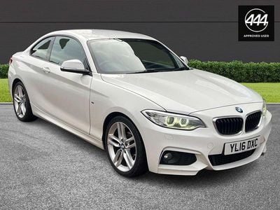 White Used 2016 BMW 218 M Sport Coupe | £5,350 (Fair price)