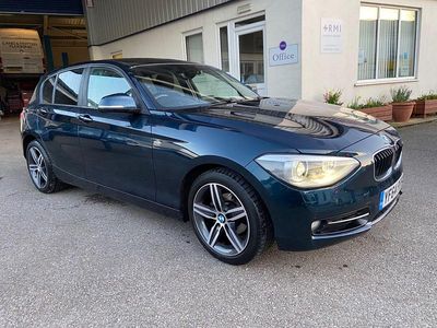 Used BMW 116 Sport Line 2014 Blue Hatchback