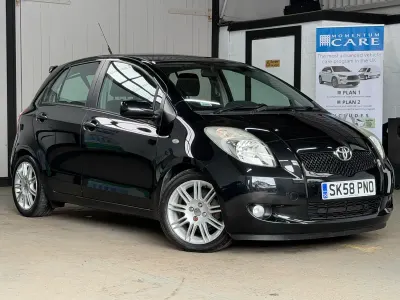 Used Toyota Yaris SR 2008 Black Hatchback