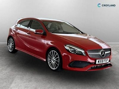 Used Mercedes A200 AMG Line Premium 2018 Red Hatchback