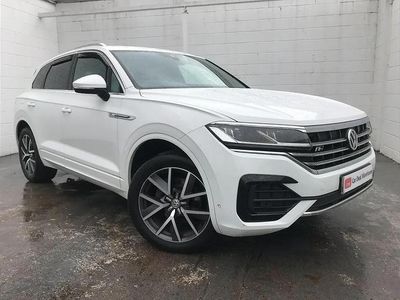 Used VW Touareg R-line 281 HP (206 kW) 2019 White SUV