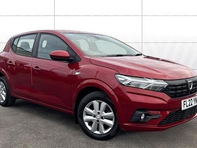 Red Used 2022 Dacia Sandero Comfort Hatchback | £9,598 (Good price)