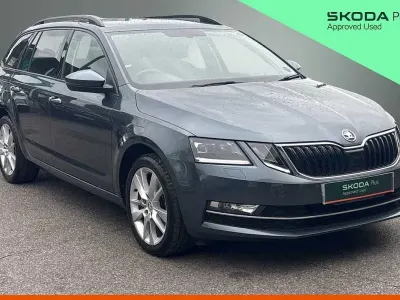 Used Skoda Octavia SE L 110 HP (80 kW) 2020 Quartz grey metallic Estate