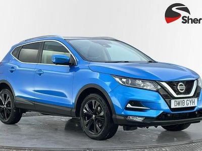Blue Used 2018 Nissan Qashqai N-Connecta SUV | £9,499 (Good price)