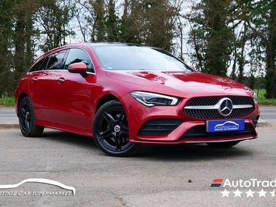 Used Mercedes CLA250e Shooting Brake AMG line 218 HP (160 kW) 2021 Red Estate