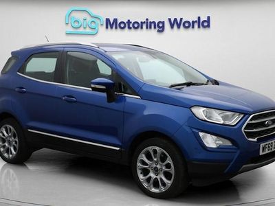 Used 2022 Ford Ecosport Titanium SUV | £9,300 (Good price)