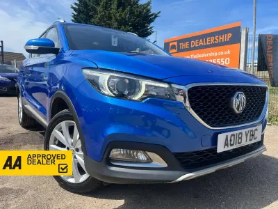 Used MG ZS Excite 106 HP (77 kW) 2018 Blue SUV