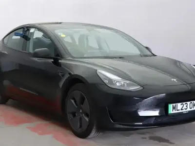 Used Tesla Model 3 Standard Range 180 kW (245 HP) 2023 Black Sedan