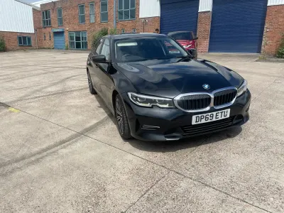 Used BMW 320 M Sport 2019 Black Sedan