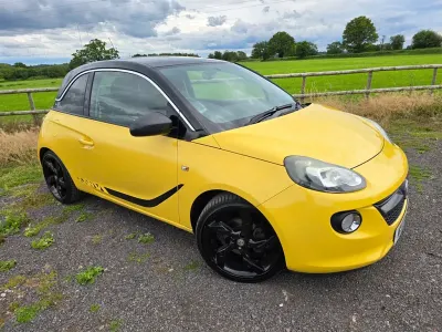 Used Vauxhall Adam Slam 100 HP (73 kW) 2013 Yellow Hatchback