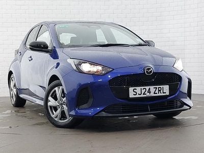 Blue Used 2024 Mazda 2 Exclusive-Line Hatchback | £15,998 (Fair price)