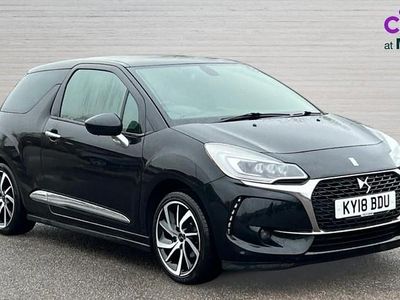 Used Citroën DS3 PureTech 110 HP (80 kW) 2018 Black