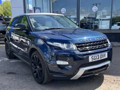 Używany Land Rover Range Rover evoque Dynamic 190 KM (139 kW) 2013 Niebieski SUV