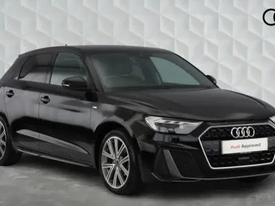 Used Audi A1 Sportback S-Line 95 HP (69 kW) 2023 Black Hatchback