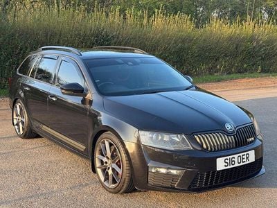 Used Skoda Octavia vRS 230 HP (169 kW) 2015 Black Hatchback