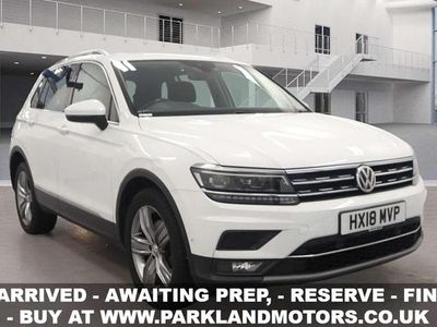 Used VW Tiguan SEL 2018 White SUV
