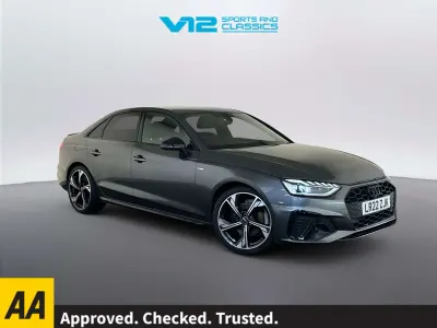 Used Audi A4 Black Edition 150 HP (110 kW) 2022 Grey Sedan