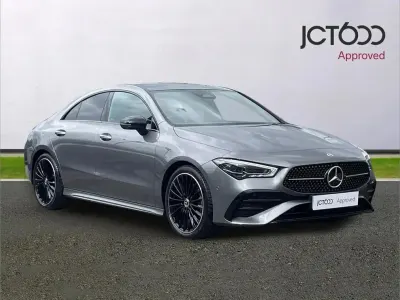 Used Mercedes CLA200 AMG Line Premium Plus 161 HP (118 kW) 2024 Grey Coupe