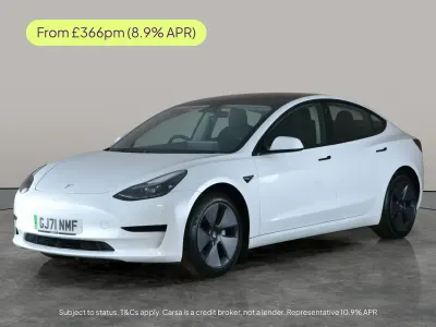 Used Tesla Model 3 Standard Range 208 kW (283 HP) 2021 White Sedan