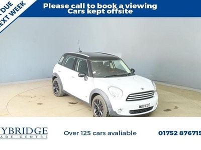 Used Mini Cooper D Countryman 112 HP (82 kW) 2011 White SUV