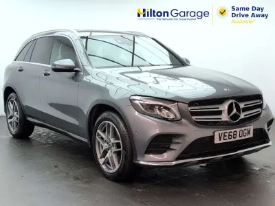 Used Mercedes GLC250 AMG line 204 HP (150 kW) 2019 Grey SUV
