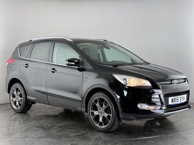 Black Used 2015 Ford Kuga Titanium SUV | £6,400 (Good price)
