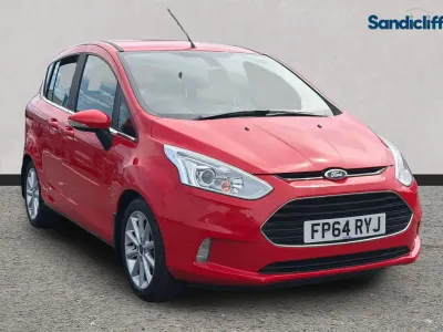 Used Ford B-MAX Titanium 105 HP (77 kW) 2017 Race red (standard) MPV