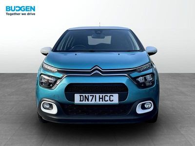 Used Citroën C3 PureTech 82 HP (60 kW) 2021 Blue Hatchback