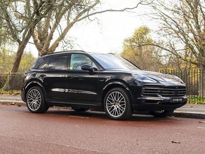 Black Used 2022 Porsche Cayenne Platinum Edition SUV | £69,950 (Expensive)