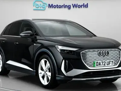 Used Audi Q4 e-tron S-Line 150 kW (204 HP) 2023 Black SUV