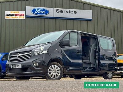 Used Vauxhall Vivaro Sportive 2018 Black MPV