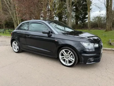 Gebraucht Audi A1 S-Line 2011 Schwarz Kleinwagen