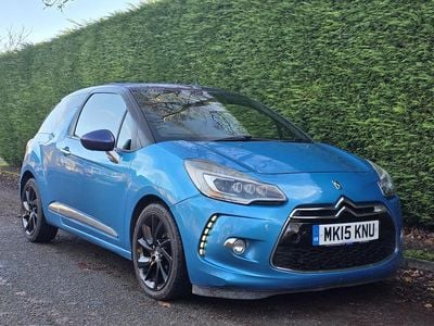 Begagnad Citroën DS3 Cabriolet 2015 Blå Cab